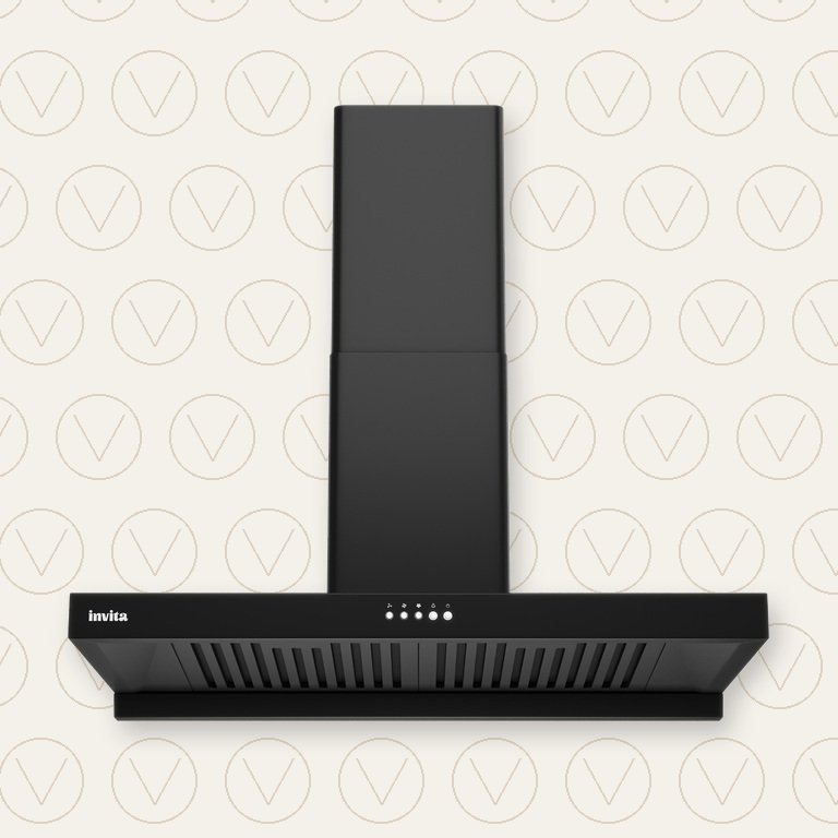 Coifa Invita Parede Black 90 cm 220 V