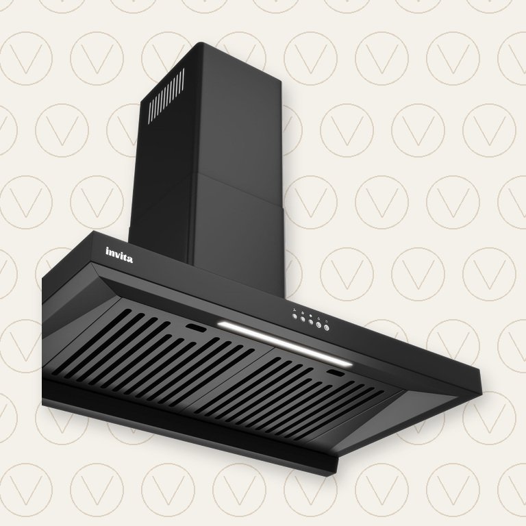 Coifa Invita Parede Black 90 cm 220 V - Imagem 2