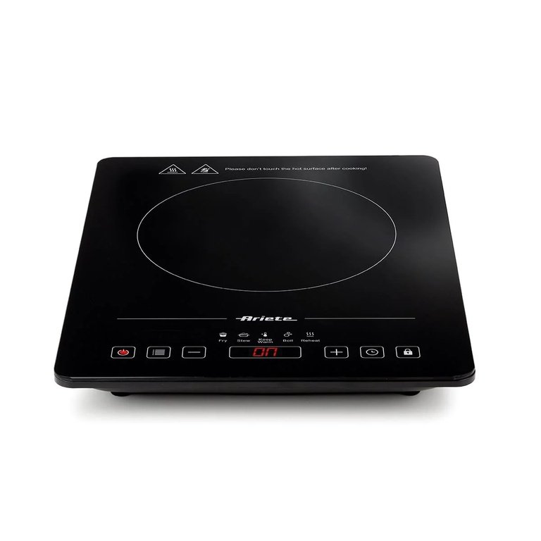 Cooktop de Indução Portátil Ariete 1997 Vitrocerâmico 1 Boca Touch Preto