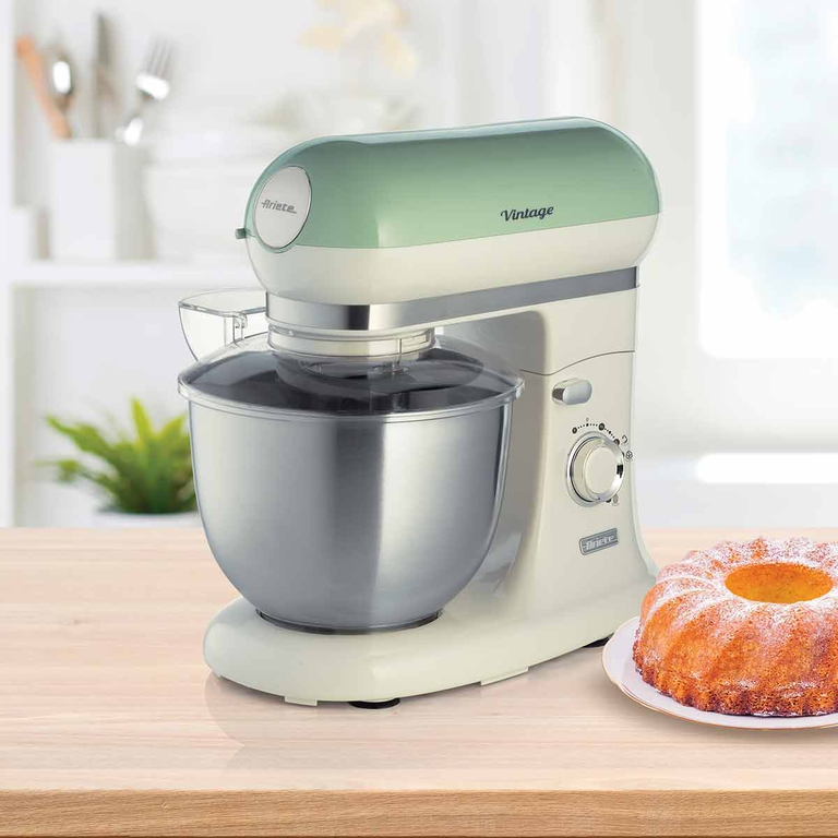 Batedeira Planetária Ariete 1588 Vintage Verde 5,5 L 600 W - Imagem 5