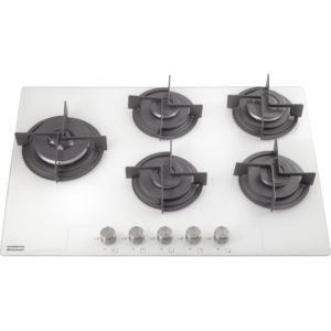 Cooktop Glass Tripla Chama 75 cm Branco