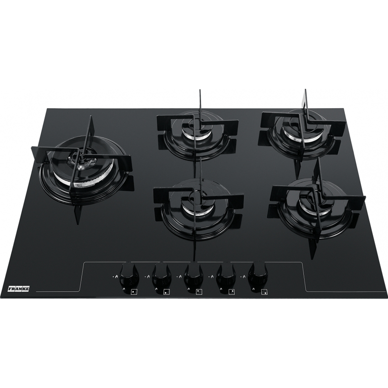 Cooktop Glass Tripla Chama 75 cm Preto