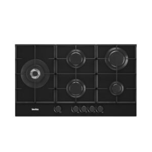 Cooktop a Gás Invita Black 90 cm Bivolt