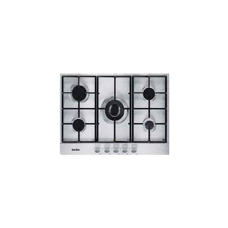 Cooktop a Gás Invita Inox 70 cm Bivolt